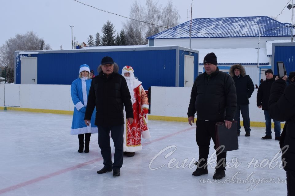 В Аксубаевском районе стартовал хоккейный сезон