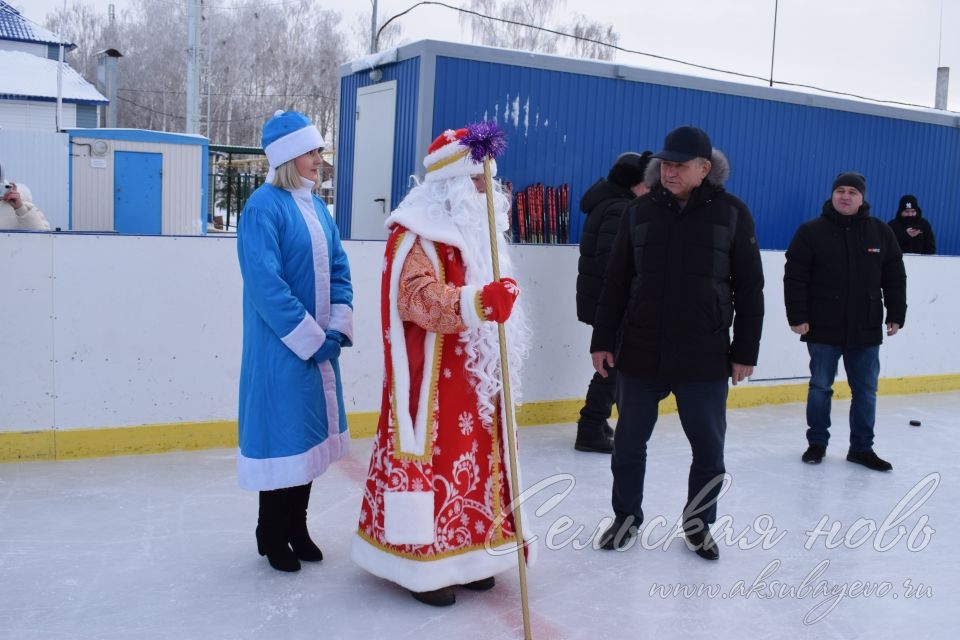 В Аксубаевском районе стартовал хоккейный сезон