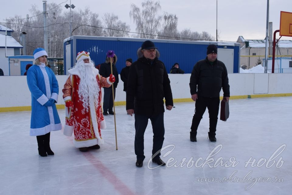 В Аксубаевском районе стартовал хоккейный сезон