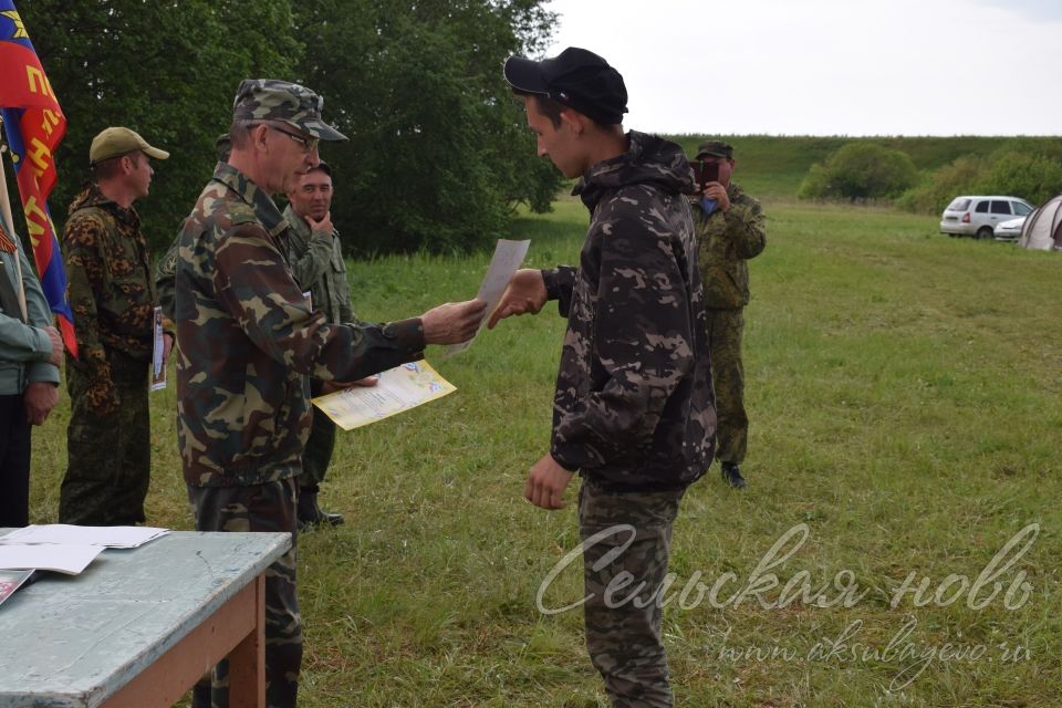 В Аксубаевском районе растут достойные защитники