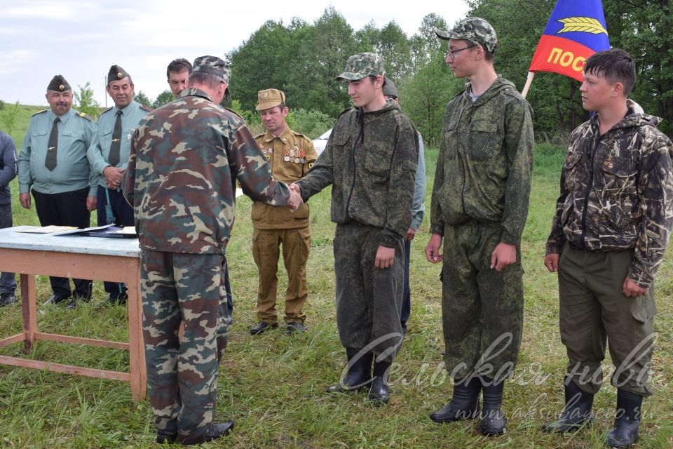 В Аксубаевском районе растут достойные защитники