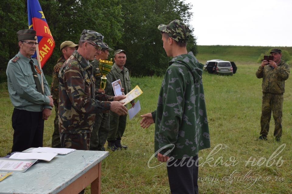 В Аксубаевском районе растут достойные защитники