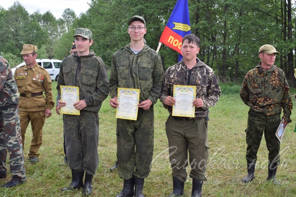 В Аксубаевском районе растут достойные защитники