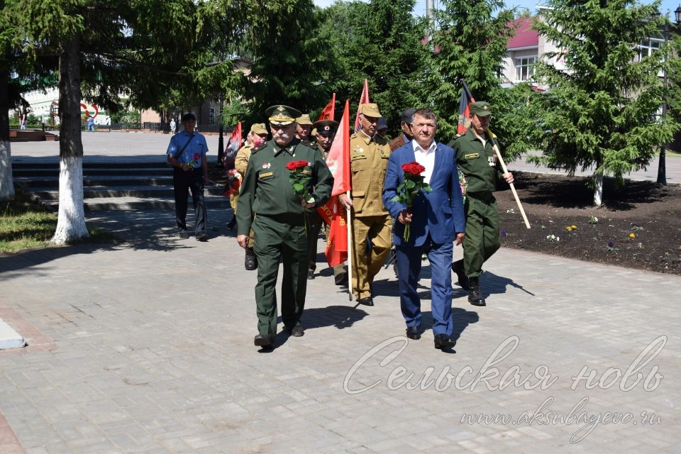 Аксубайда Германиядә совет гаскәрләре төркеменә нигез салынуның 75 еллыгын билгеләп үттеләр