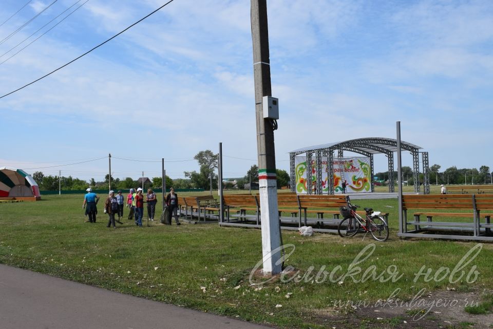 Аксубай мәйданы Сабан туена әзерләнә