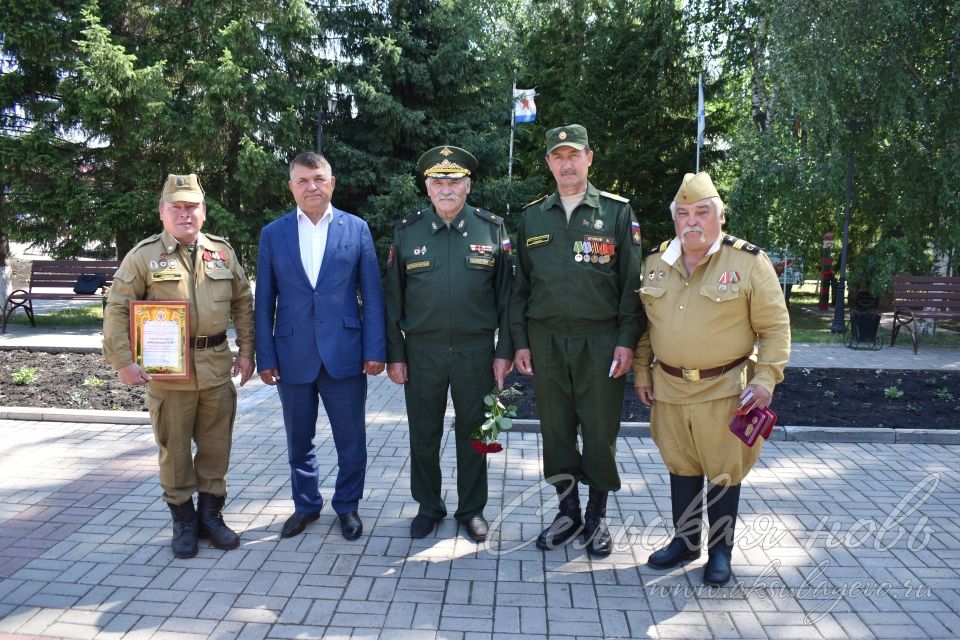 Аксубайда Германиядә совет гаскәрләре төркеменә нигез салынуның 75 еллыгын билгеләп үттеләр