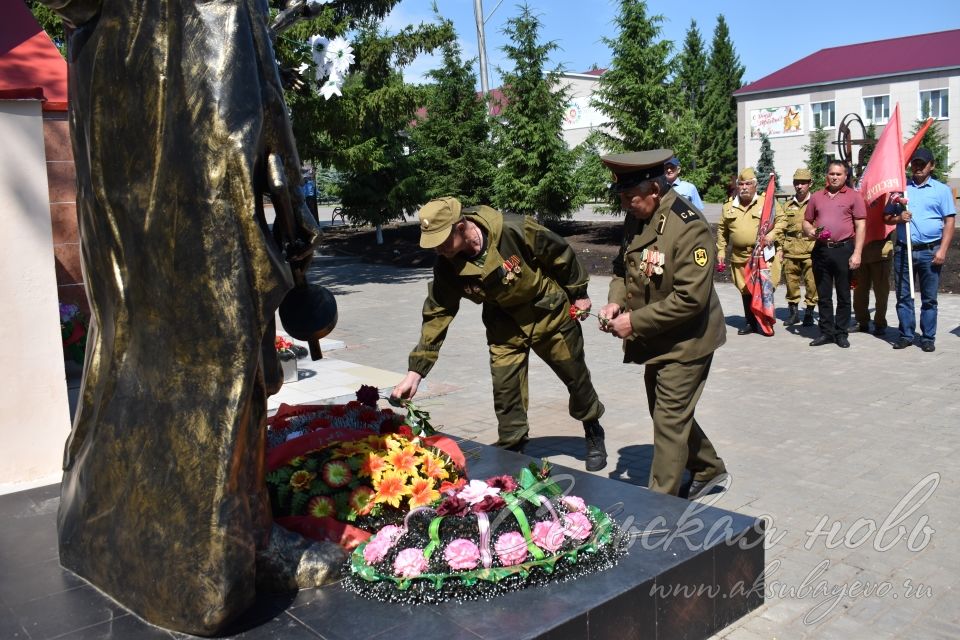 Аксубайда Германиядә совет гаскәрләре төркеменә нигез салынуның 75 еллыгын билгеләп үттеләр