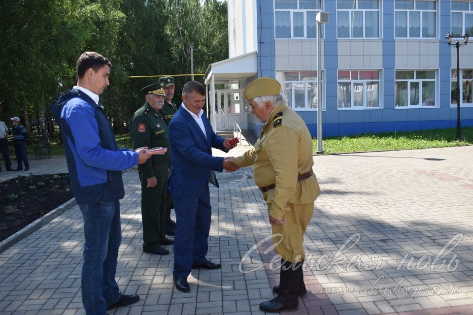 Аксубайда Германиядә совет гаскәрләре төркеменә нигез салынуның 75 еллыгын билгеләп үттеләр