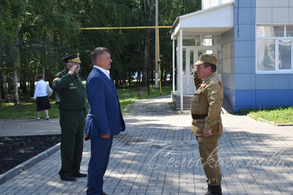 Аксубайда Германиядә совет гаскәрләре төркеменә нигез салынуның 75 еллыгын билгеләп үттеләр