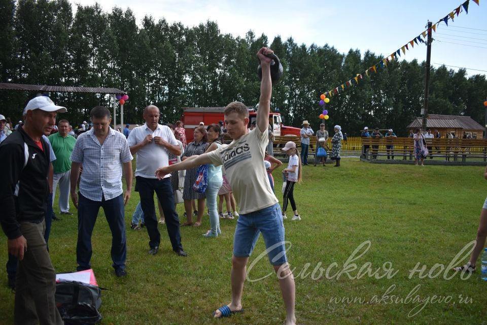 Аксубай районында Сабан туе бәйрәме кысаларында спорт чаралары узды