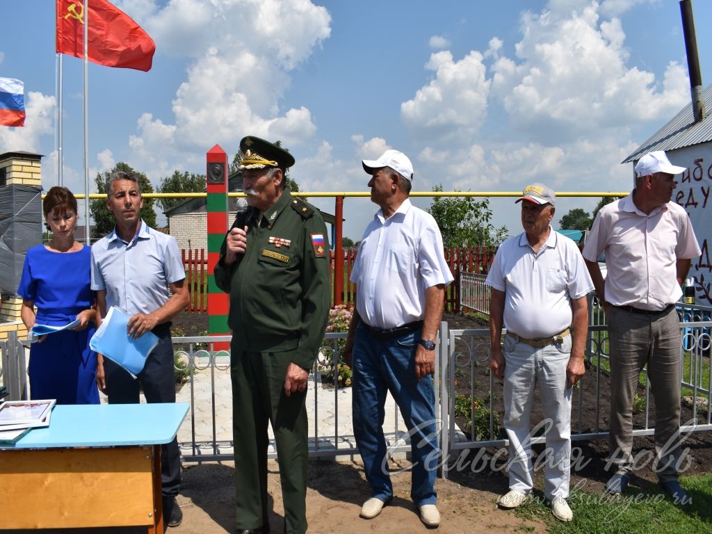 В Новом Чувашском Адаме открыли мемориал воинской славы