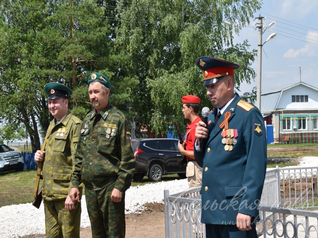 В Новом Чувашском Адаме открыли мемориал воинской славы