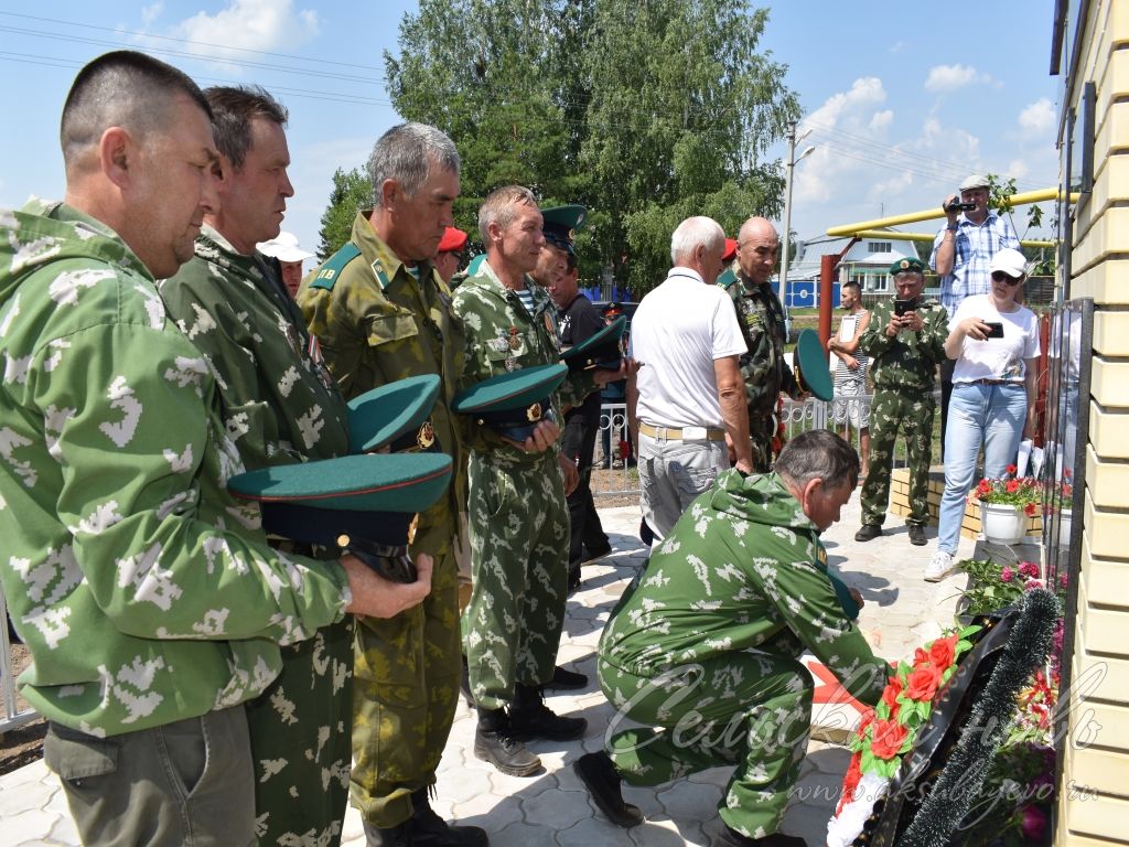 В Новом Чувашском Адаме открыли мемориал воинской славы