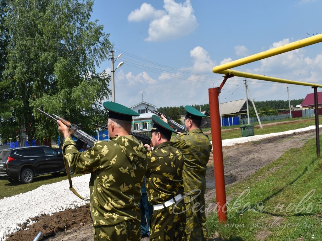 В Новом Чувашском Адаме открыли мемориал воинской славы