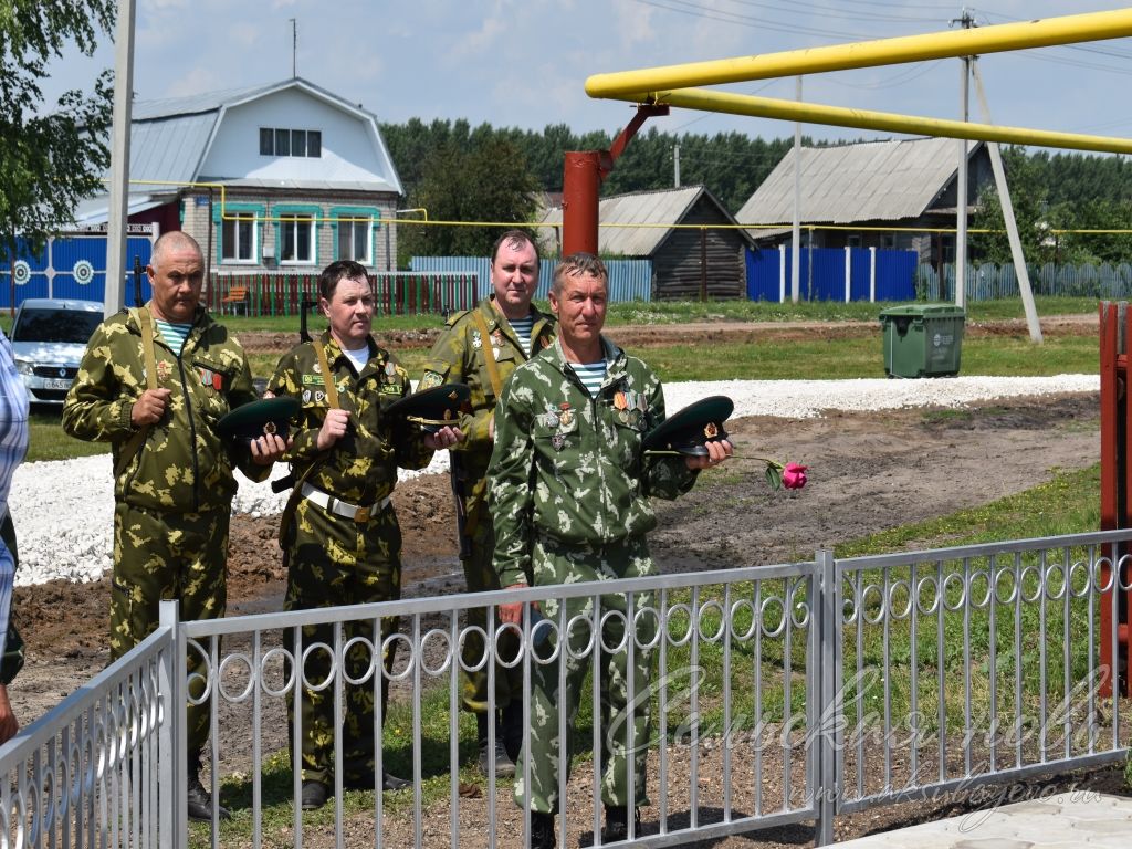 В Новом Чувашском Адаме открыли мемориал воинской славы