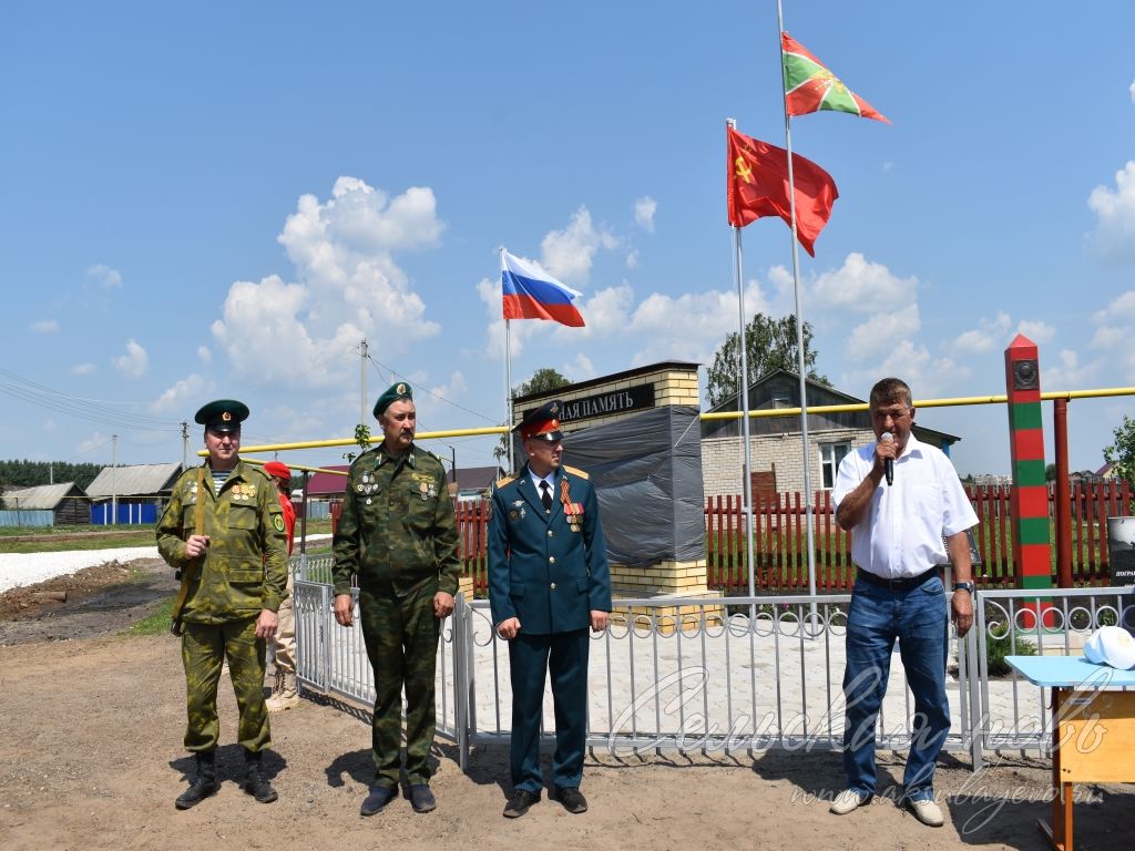 В Новом Чувашском Адаме открыли мемориал воинской славы