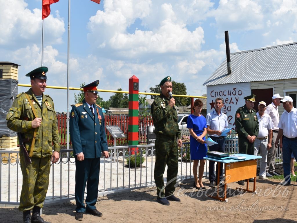 Память о героях Великой Отечественной войны в деревне жива