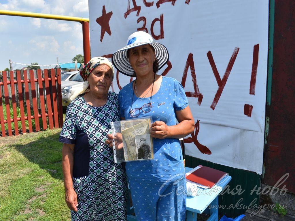 Память о героях Великой Отечественной войны в деревне жива