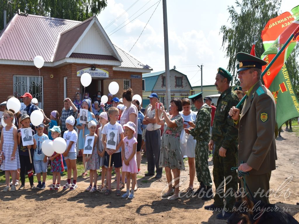 Память о героях Великой Отечественной войны в деревне жива