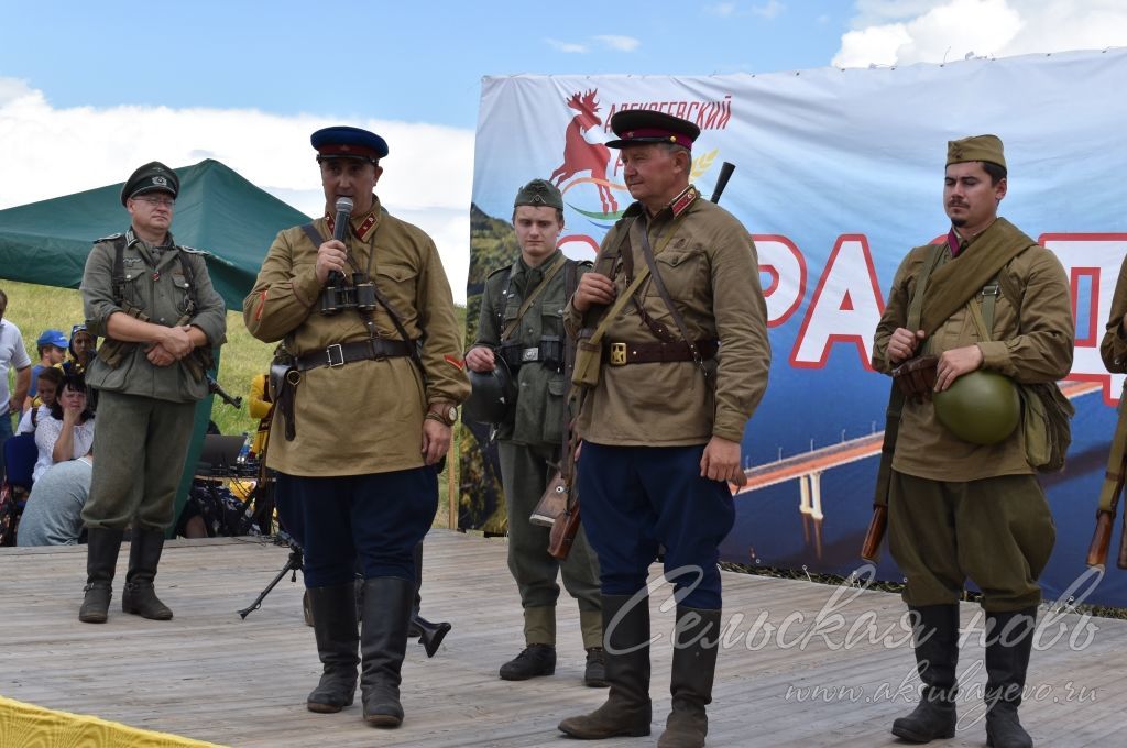 Алексеевск янындагы сугышта: “Аксубай” сайты хәбәрчесе 1941 елгы вакыйгалар реконструкциясендә булды