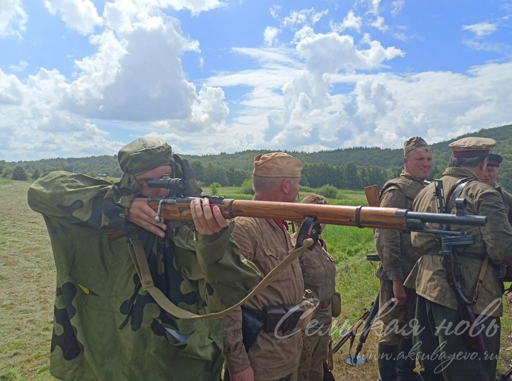 Алексеевск янындагы сугышта: “Аксубай” сайты хәбәрчесе 1941 елгы вакыйгалар реконструкциясендә булды