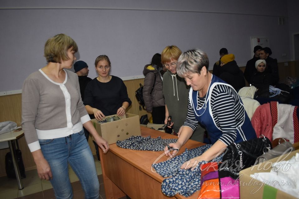 В аксубаевском пункте волонтеров все прибывает, возможности увеличиваются