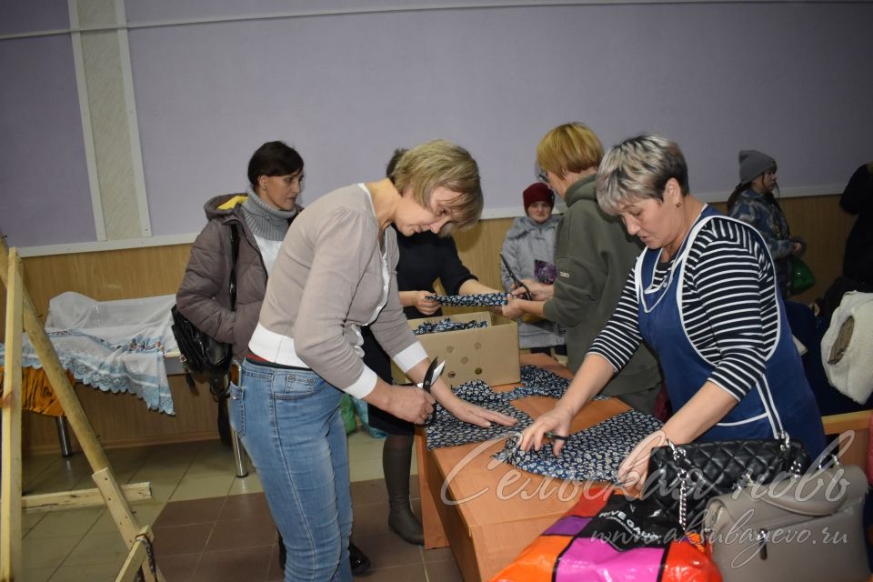 В аксубаевском пункте волонтеров все прибывает, возможности увеличиваются