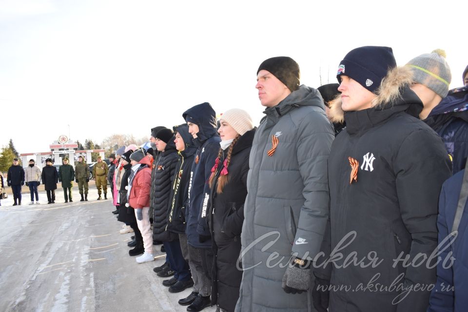 Имена аксубаевских героев увековечены на Аллее памяти