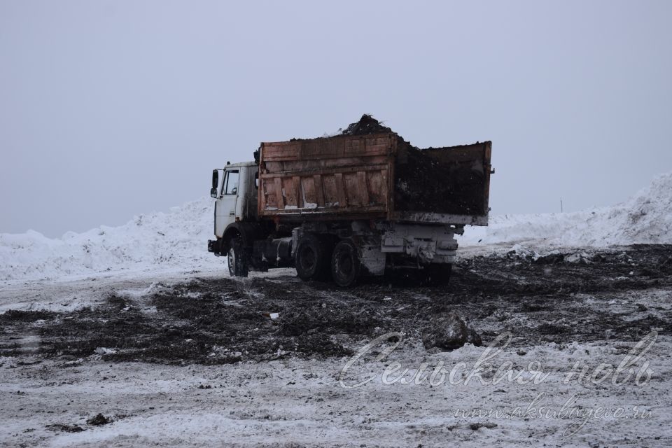 Аксубаевские поля улучшаются органическим удобрением