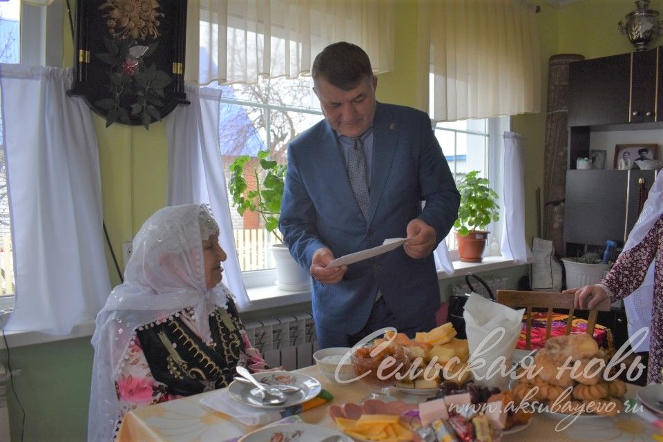 Аксубаевский старожил в 94 года мотыжила картошку на босу ногу