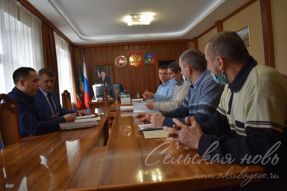 В Аксубаевском районе проанализировали структуру посевов АФ «Аксу Агро»