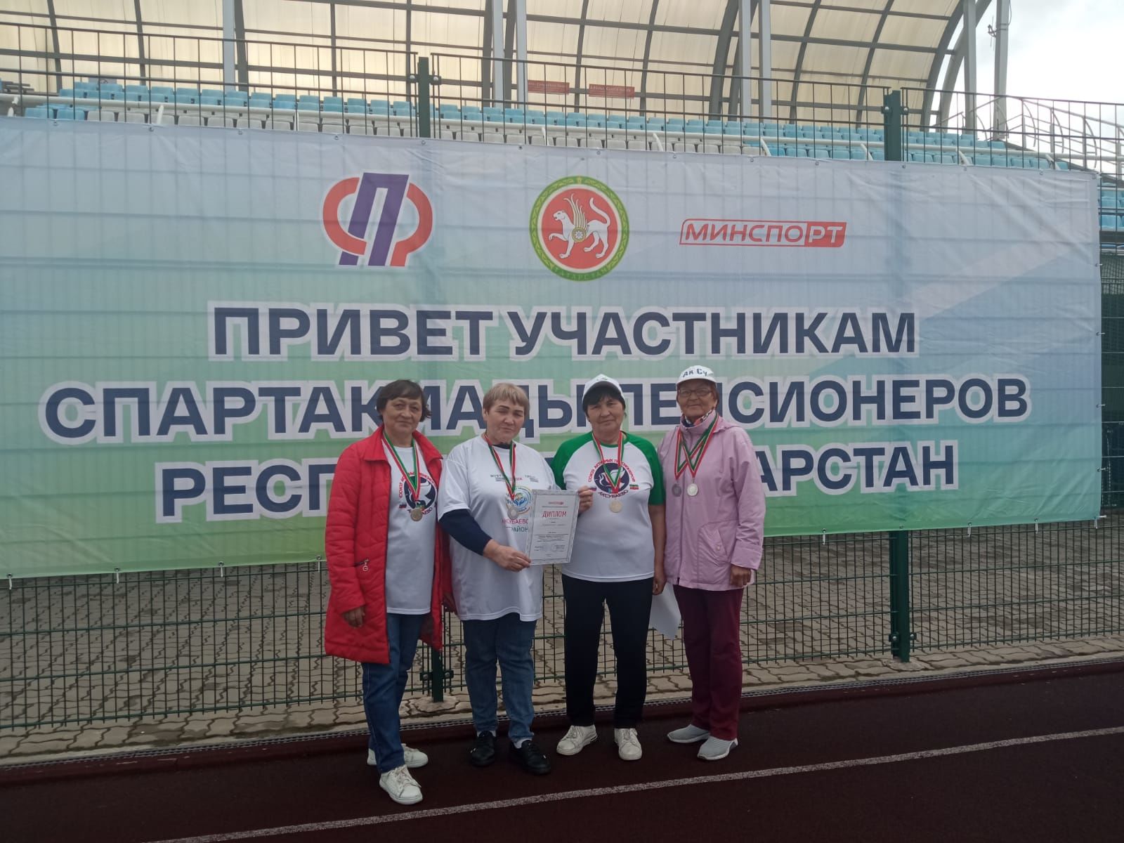Аксубаевские пенсионеры снова в числе сильнейших в Татарстане