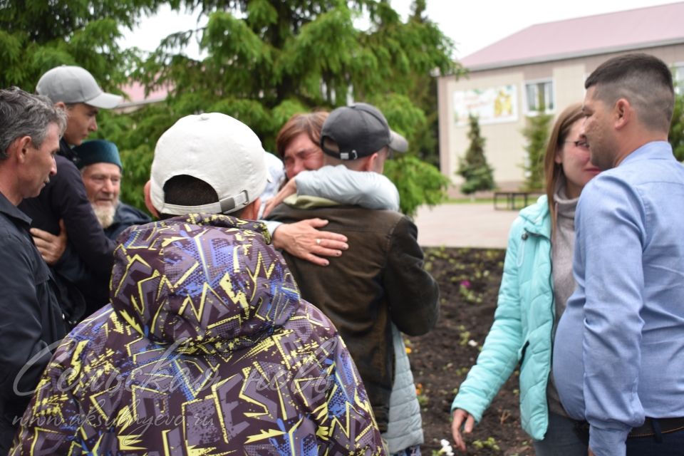 В Аксубаеве слова напутствия выразили воинам, благодарности - их родителям