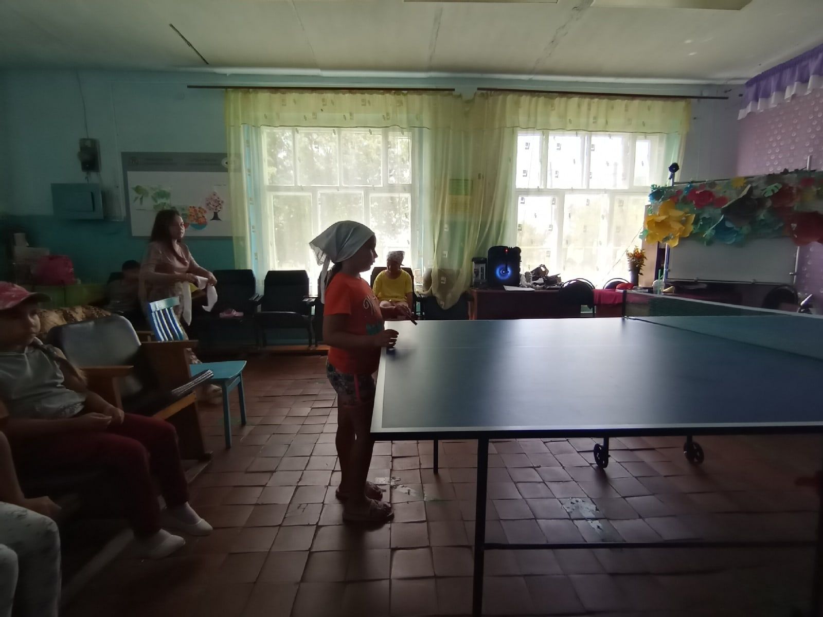 Сельскому клубу в Аксубаевском районе подарили теннисный стол