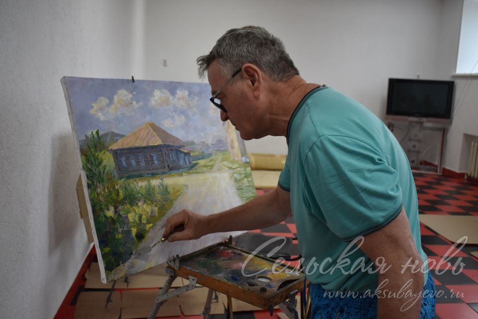 В Аксубаевский район съехались художники из разных городов России