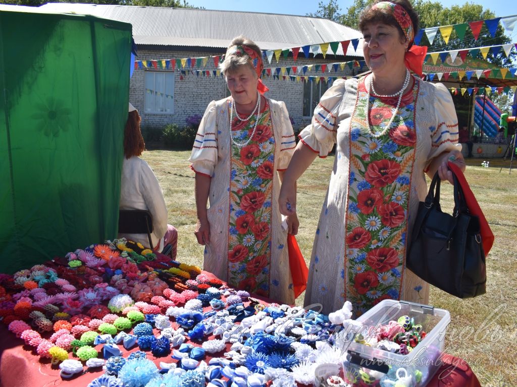 На Спасских гуляниях в Аксубаевском районе организовали фестиваль яблочного пирога