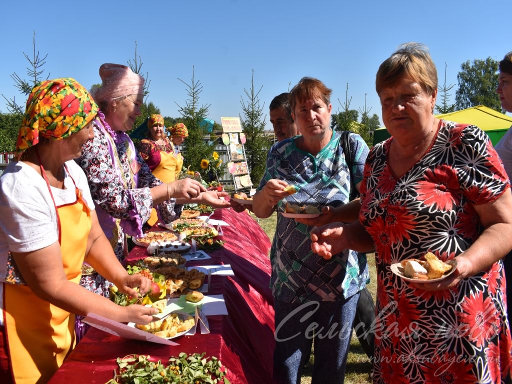 На Спасских гуляниях в Аксубаевском районе организовали фестиваль яблочного пирога