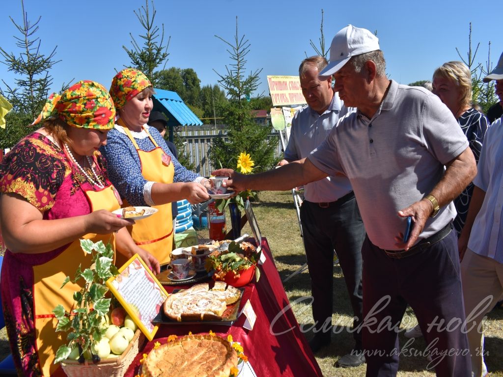 На Спасских гуляниях в Аксубаевском районе организовали фестиваль яблочного пирога