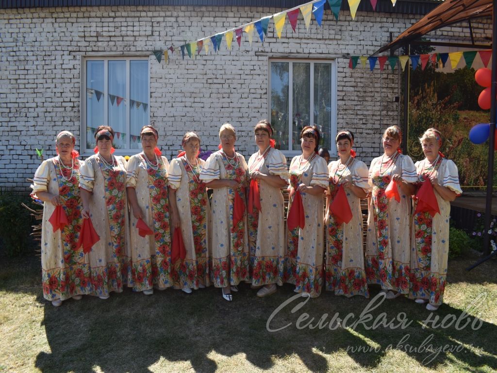 На Спасских гуляниях в Аксубаевском районе организовали фестиваль яблочного пирога