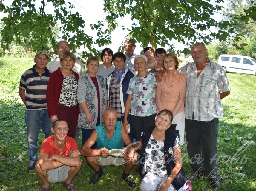 Представители Аксубаевской газеты «Сельская новь» отметили Ильин день с заринцами