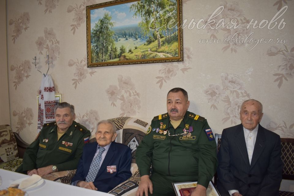 Аксубаевец, солдат Победы отметил 100-летие
