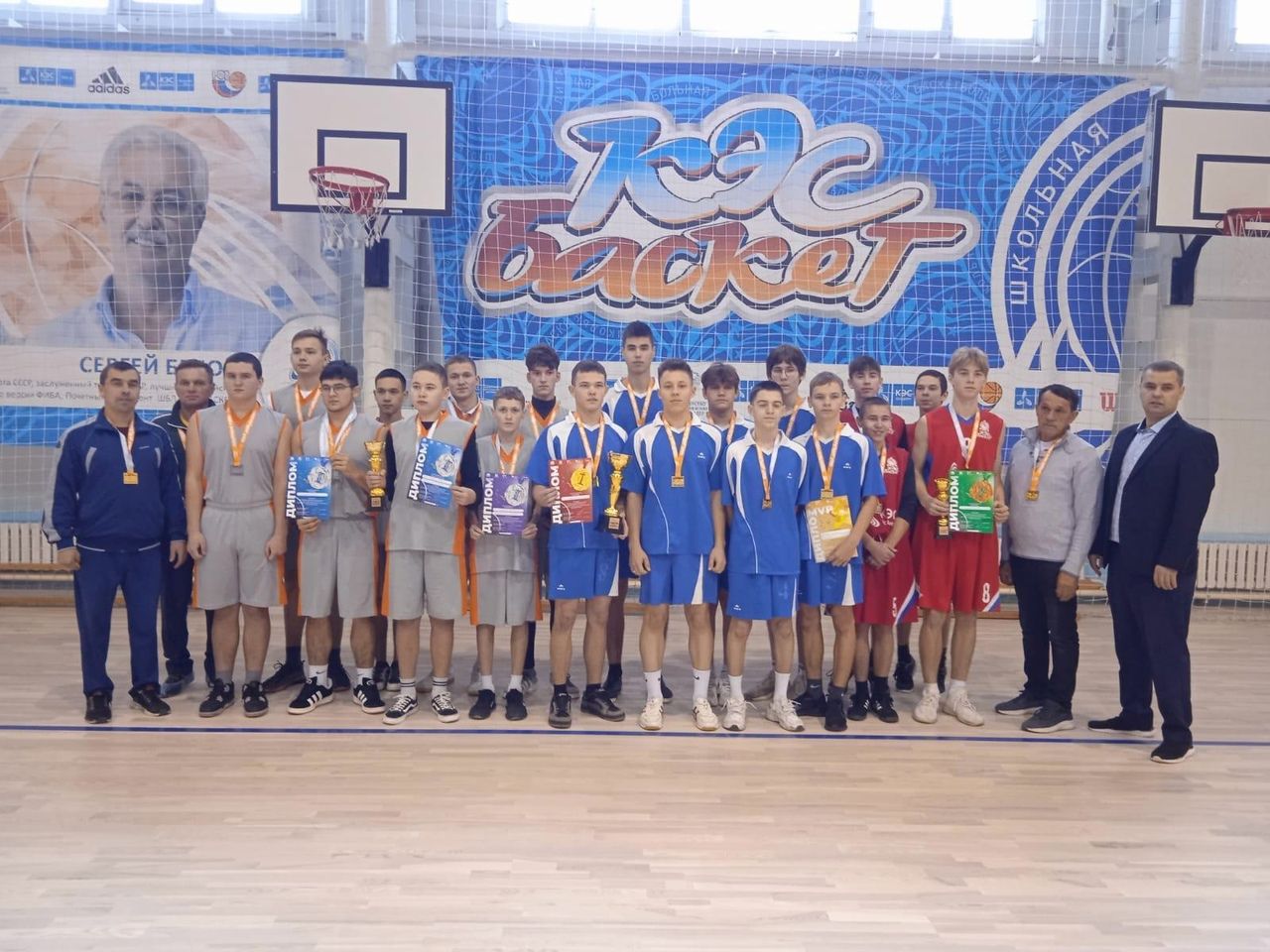 Прошел муниципальный этап чемпионата «КЭС-Баскет»
