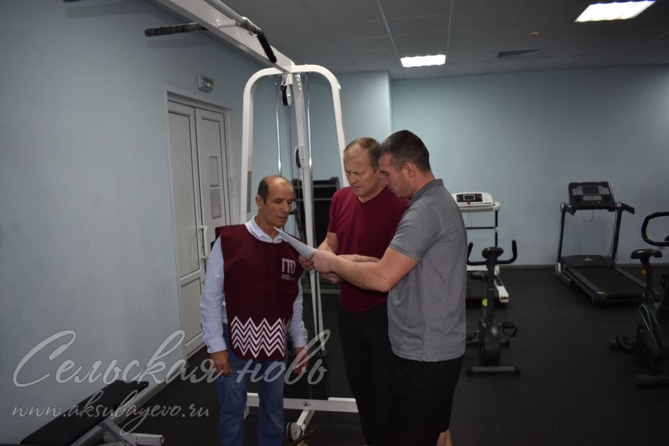 В Аксубаевском районе главы сельских поселений сдали нормы ГТО