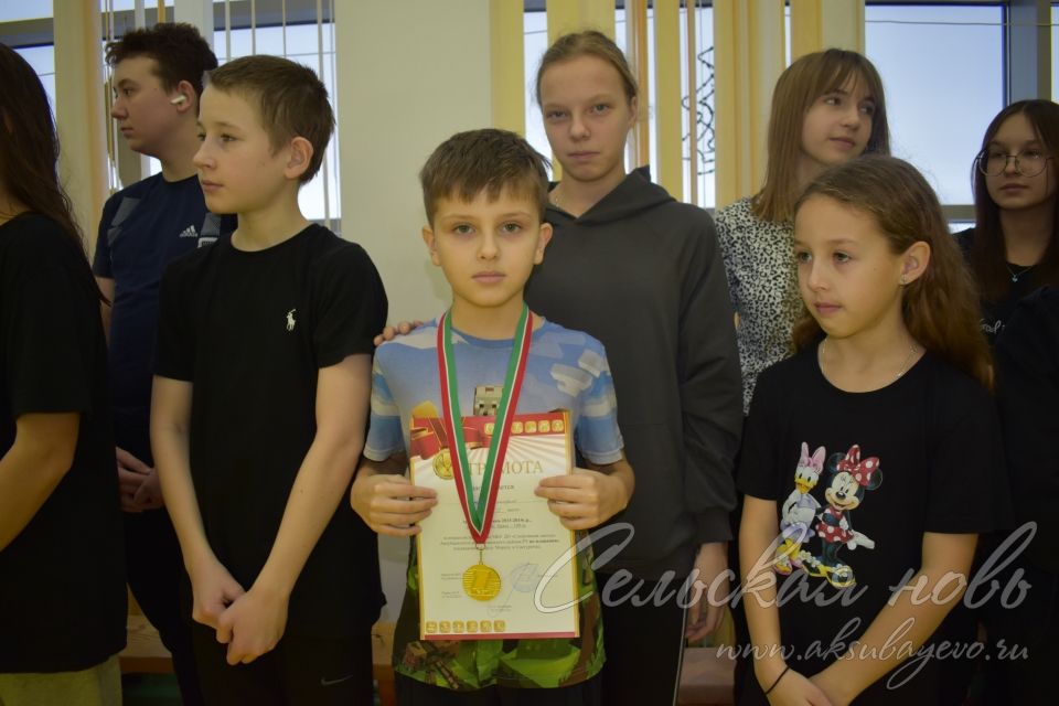 Аксубаевские пловцы завоевали золотые медали