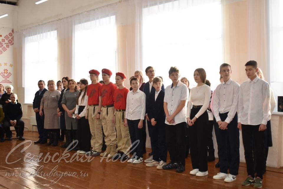 Аксубай районында махсус хәрби операция зонасында һәлак булган геройларның истәлеген мәңгеләштерделәр