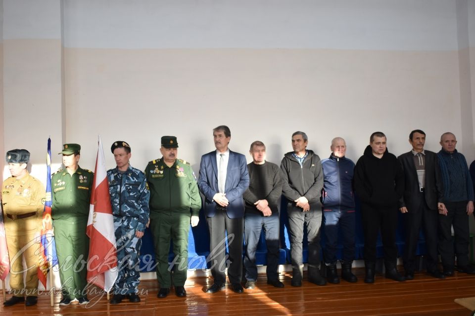 Аксубай районында махсус хәрби операция зонасында һәлак булган геройларның истәлеген мәңгеләштерделәр