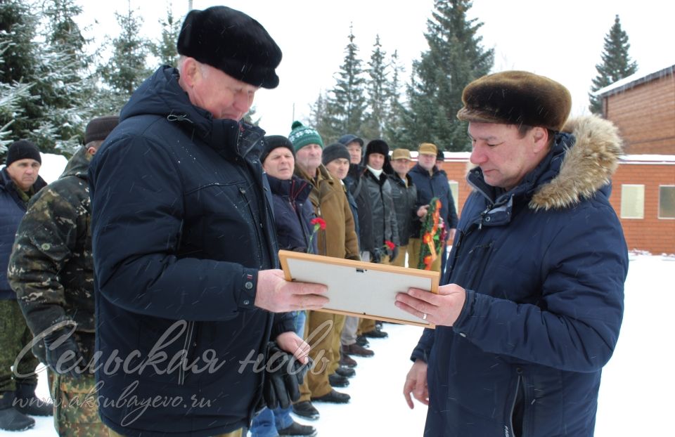 Аксубайда гаскәрләрне Әфганстаннан чыгару көне билгеләп үтелде