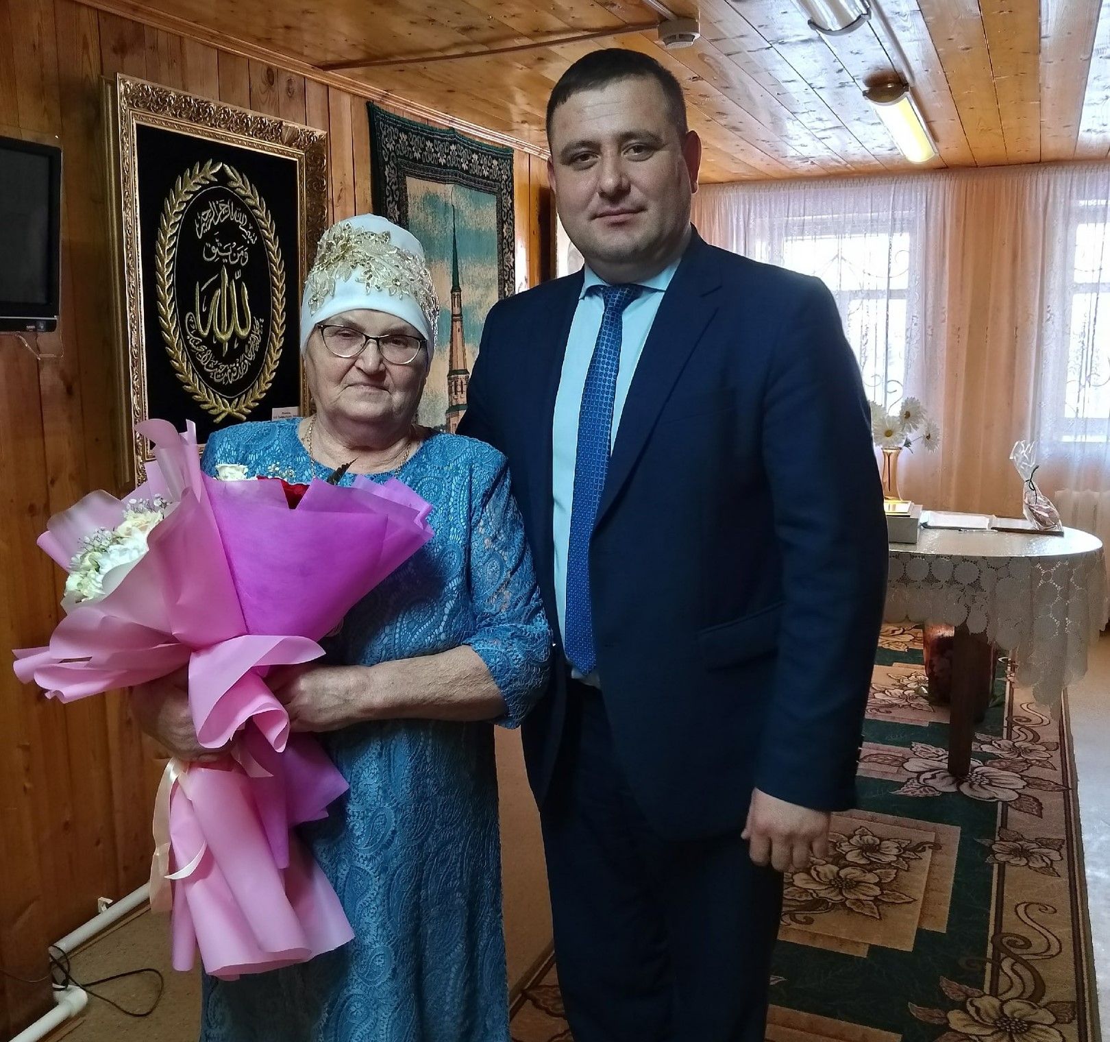 В Аксубаевском районе праздновали юбилей основателя музея Хасана Туфана