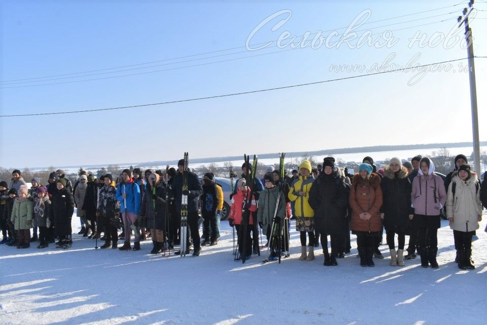 «Лыжня Маркина» собрала около 100 спортсменов Аксубаевского района