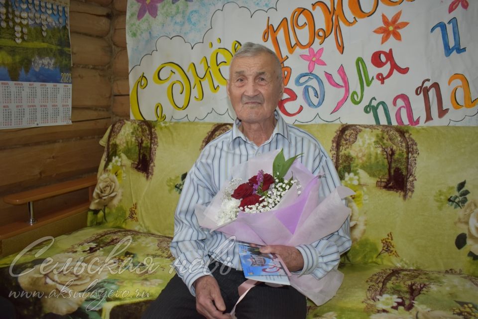 Аксубаевский ветеран в 90 лет полон энергии и светлых планов на будущее